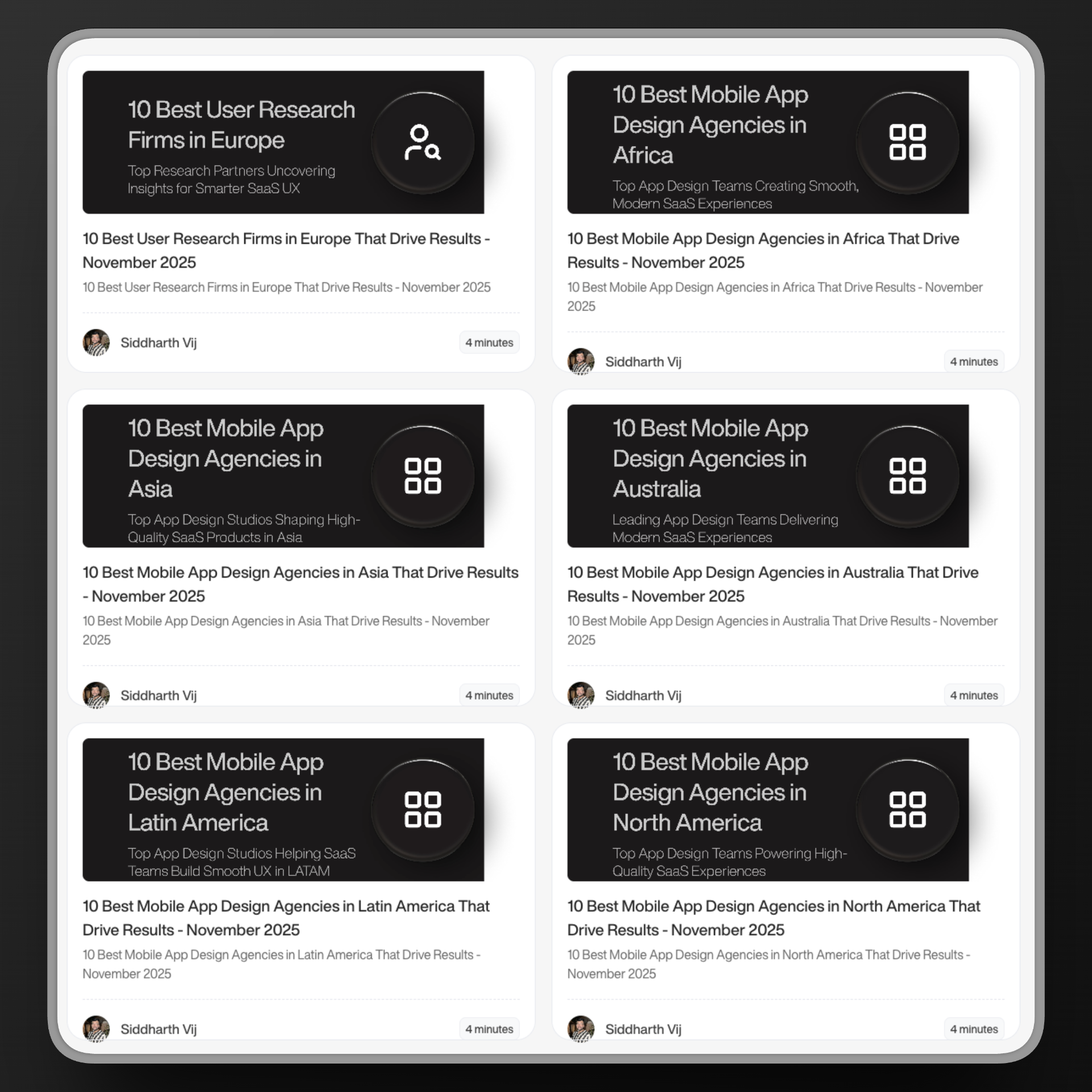 Bricx Labs UX agencies pages